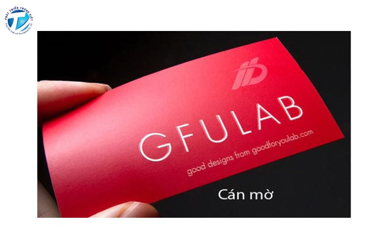 Decal PP cán mờ